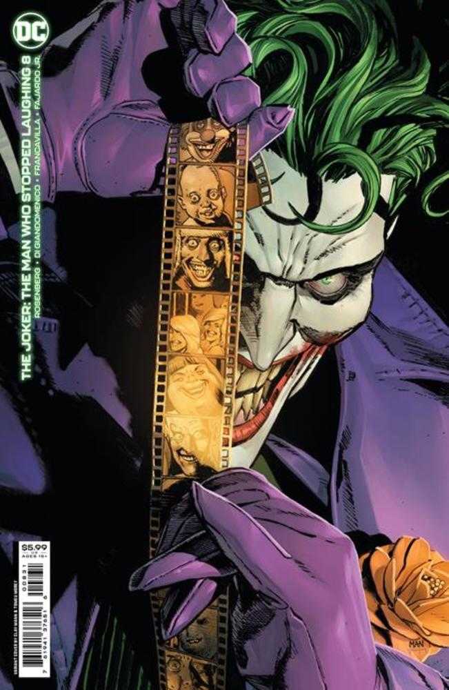 Joker The Man Who Stopped Laughing #8 Cover C Clay Mann Variant