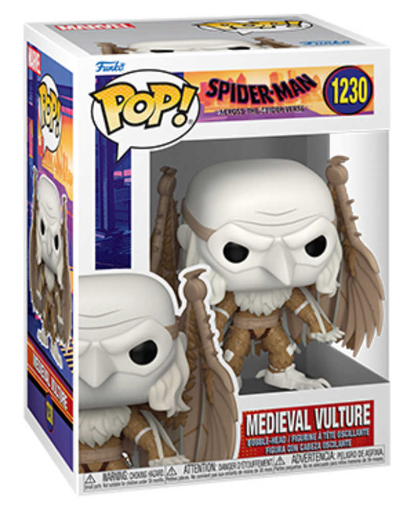 Medieval Vulture Pop Vinyl Spider-Man Across Spiderverse  Figure