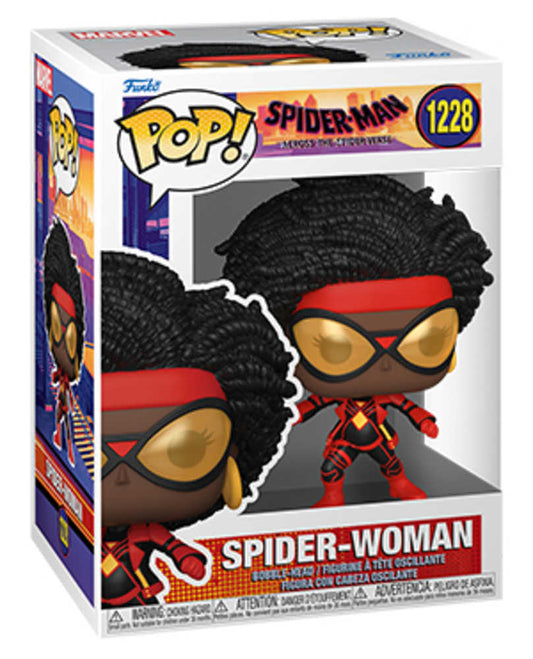 Spider-Woman Pop Vinyl Spider-Man Across Spiderverse Figure