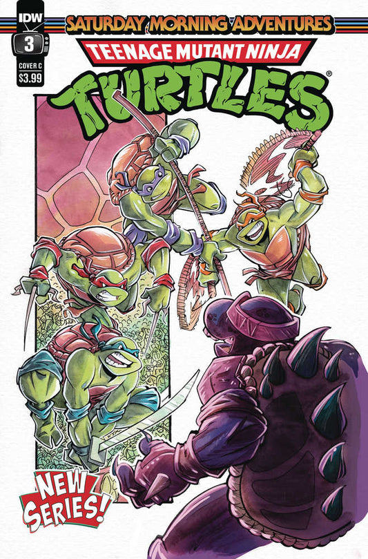 Teenage Mutant Ninja Turtles Saturday Morning Adventure Continued #3 Cover C Daley