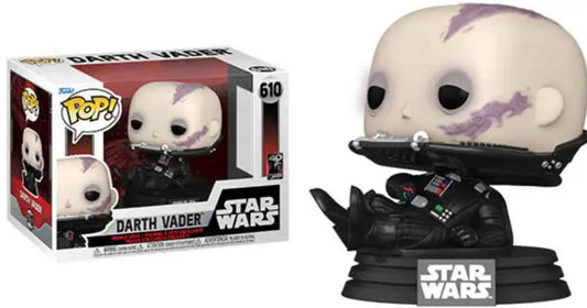 Pop Star Wars Return Of The Jedi 40th Vader Unmasked Vinyl Figure