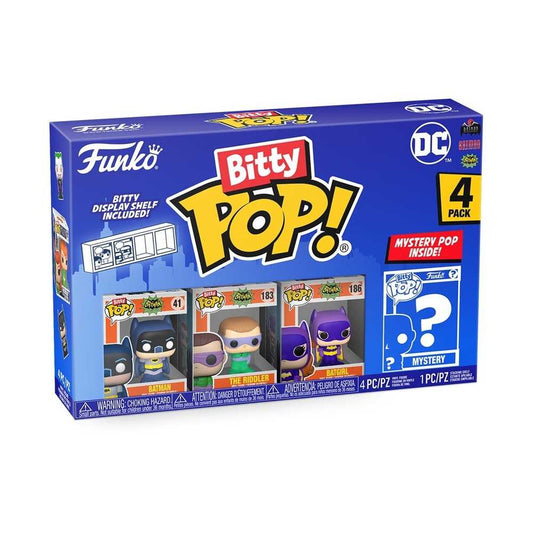 Bitty Pop DC Batman 1966 4pk Vinyl Figs