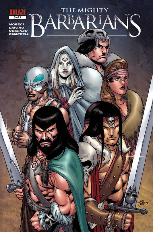 Mighty Barbarians #5 Cover D Casas Homage (Mature)