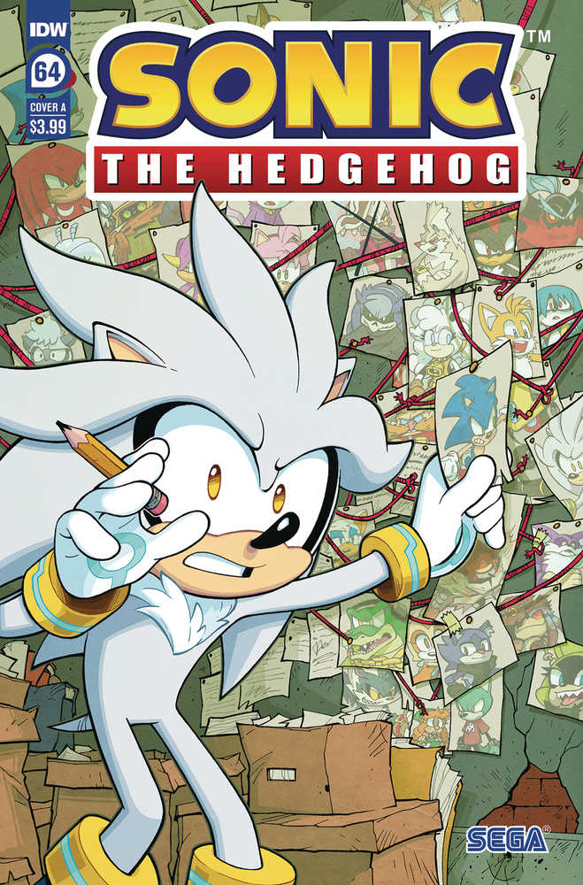Sonic The Hedgehog #64 Cover A Lawrence