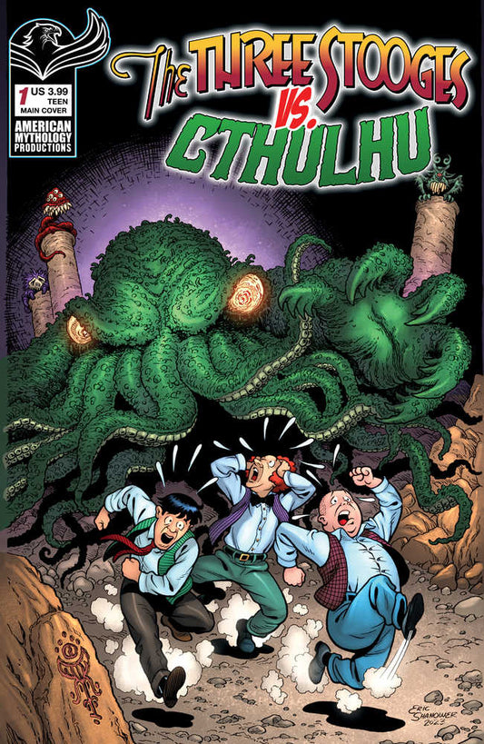 The Three Stooges vs Cthulhu #1 Cover A Shanower