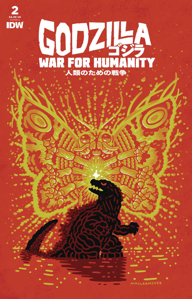 Godzilla War For Humanity #2 Cover A Maclean
