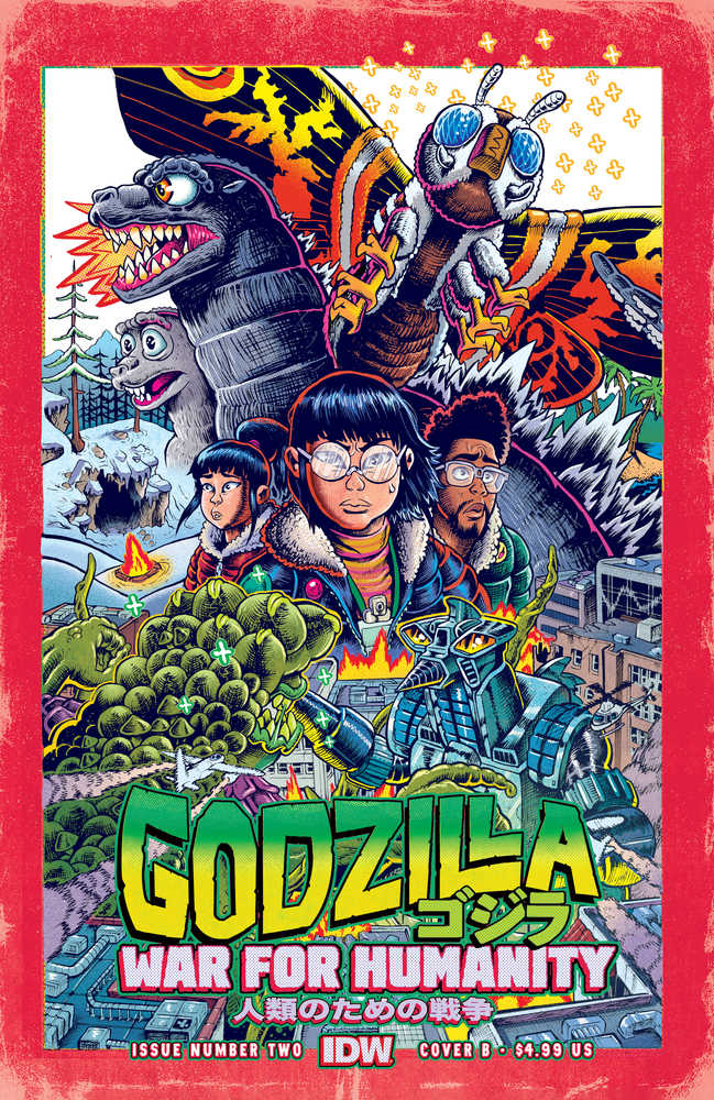 Godzilla War For Humanity #2 Cover B Smith