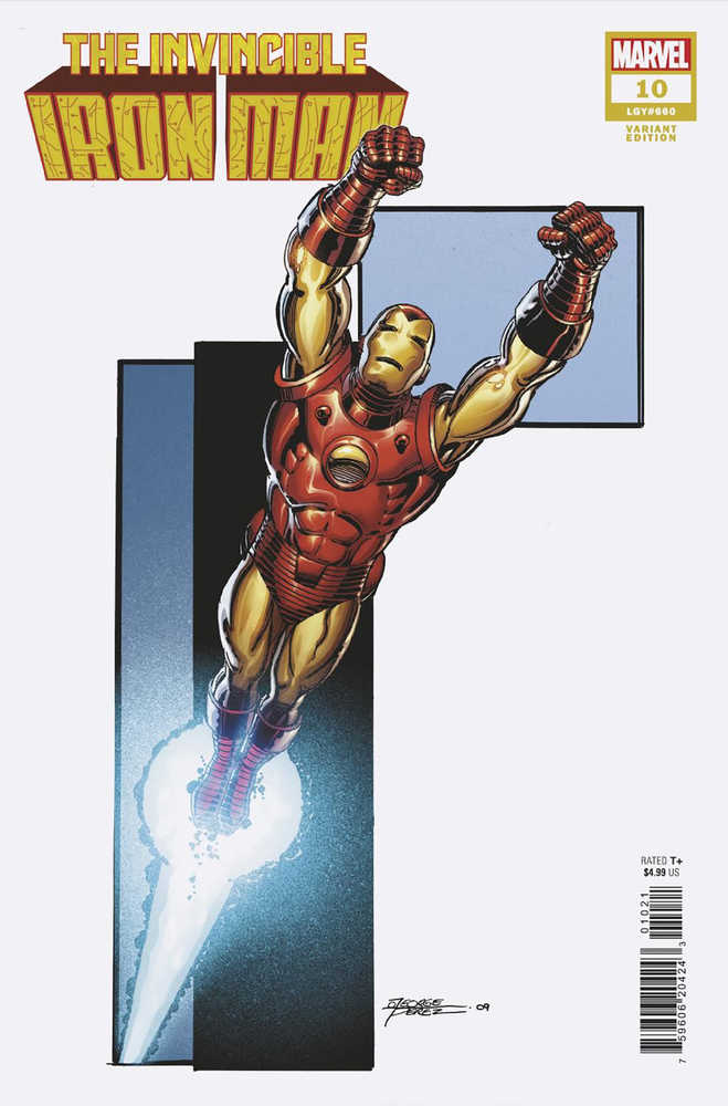 Invincible Iron Man #10 George Perez Variant
