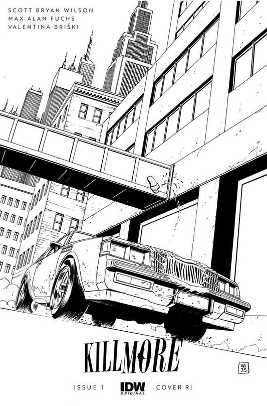 Kill More #1 1:10 Sudzuka Black & White