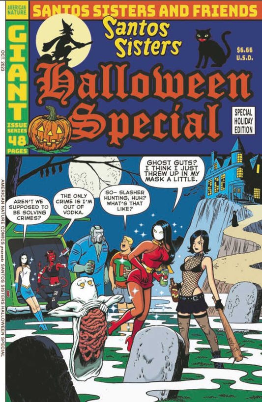 Santos Sisters Halloween Special Cover B Guts Variant (Mature)