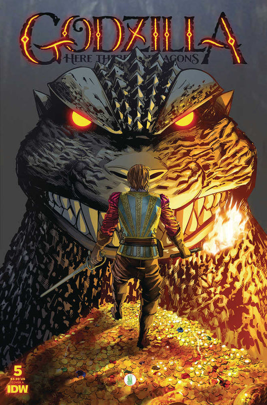 Godzilla Here There Be Dragons #5 Cover A Miranda