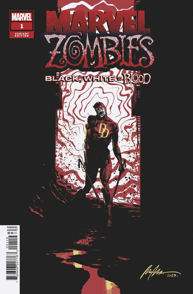 Marvel Zombies: Black, White & Blood 1 Rafael Albuquerque 1:25 Variant