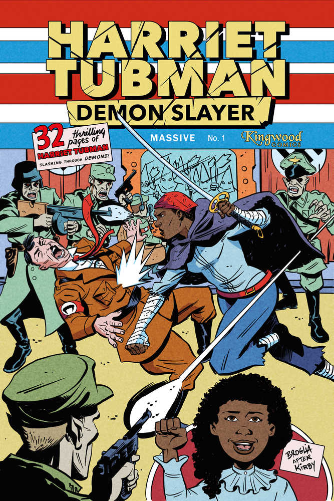 Harriet Tubman Demon Slayer #1 Cover I Foc Kirby Homage (Mature)