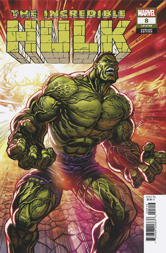 Incredible Hulk 8 1:25 Chad Hardin Variant