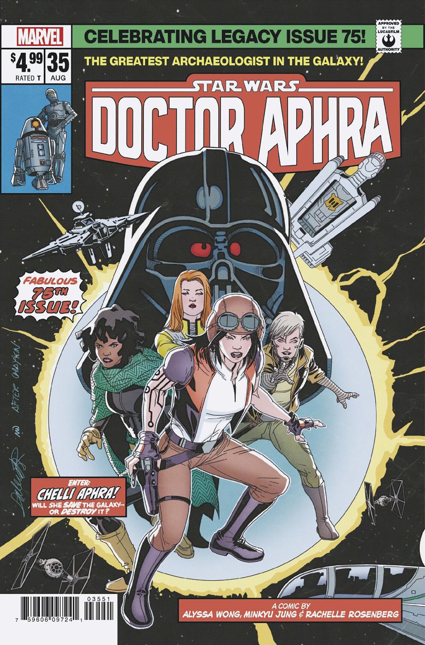 Star Wars: Doctor Aphra 35 Salvador Larroca Homage Variant [Dd]