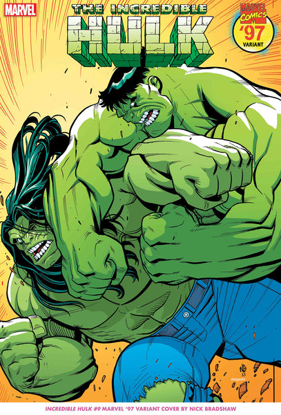Incredible Hulk 9 Nick Bradshaw Marvel 97 Variant – South Side Comics