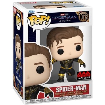 Spider-Man Unmasked No Way Home AAA Anime Pop Vinyl Fig