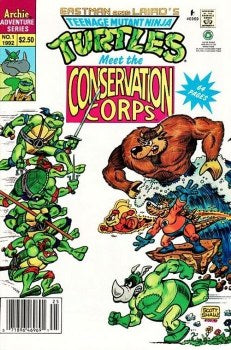Teenage Mutant Ninja Turtles Meet the Conservation Corps