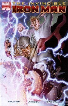 Invincible Iron man #21 2nd printing var