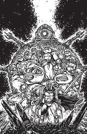 MMPR TMNT II #1 (Of 5) Cvr L 25 Copy Incv Eastman & Williams