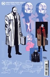 Nightwing 2022 Annual Cvr B Bruno Redondo Design Var